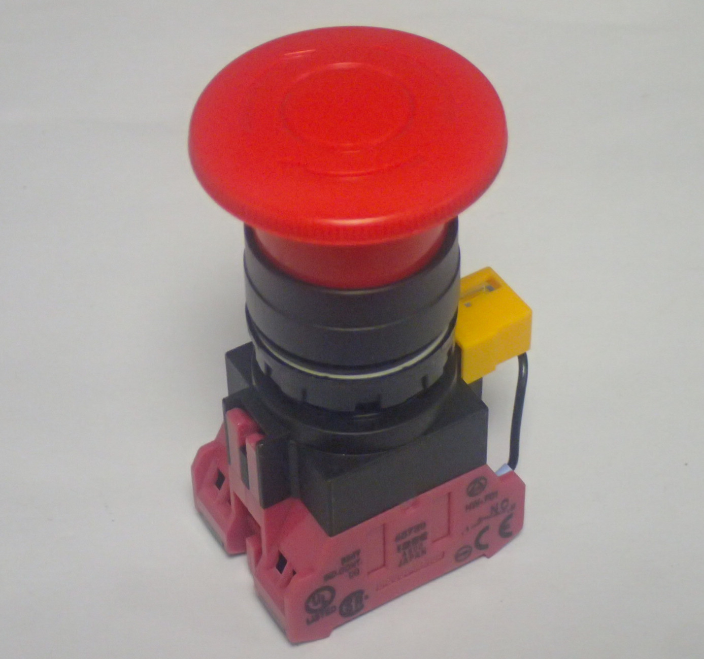 IDEC HW SERIES RED MUSHROOM EMERGENCY STOP PUSHBUTTON SWITCH 22MM