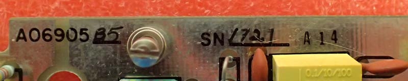 Racal RA6778C Communications Receiver Model A14 A06905 B5 HF Loop Synthesizer