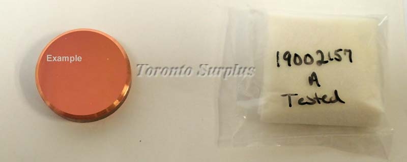 Diamond Electro Optics M-32 Spin Mirror P/N 21028802 Coating Type P-100