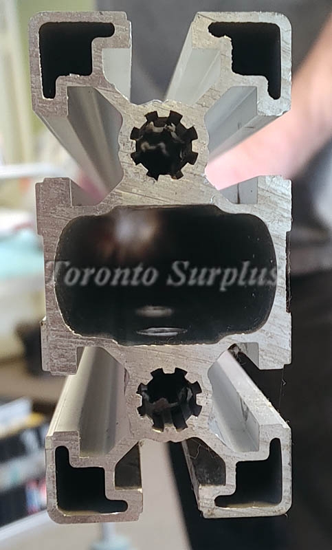 6 T-Slotted Structural Extruded Aluminum 3.5 x 1.75 inched Sold By Foot 80/20 (8020)