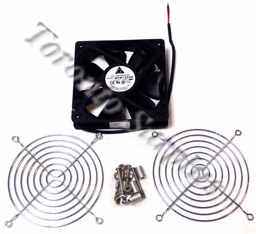 Delta Electronics WFB1224H DC Brushless Fan 4.75x4.75x1" 24Vdc 0.30A