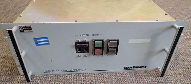 Contraves 704328-3 / 80CGM1000 Linear Power Amplifier 115V, 60Hz