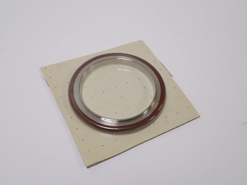 Centering Ring Stainless Steel with Viton O'Ring ISO63CRSV