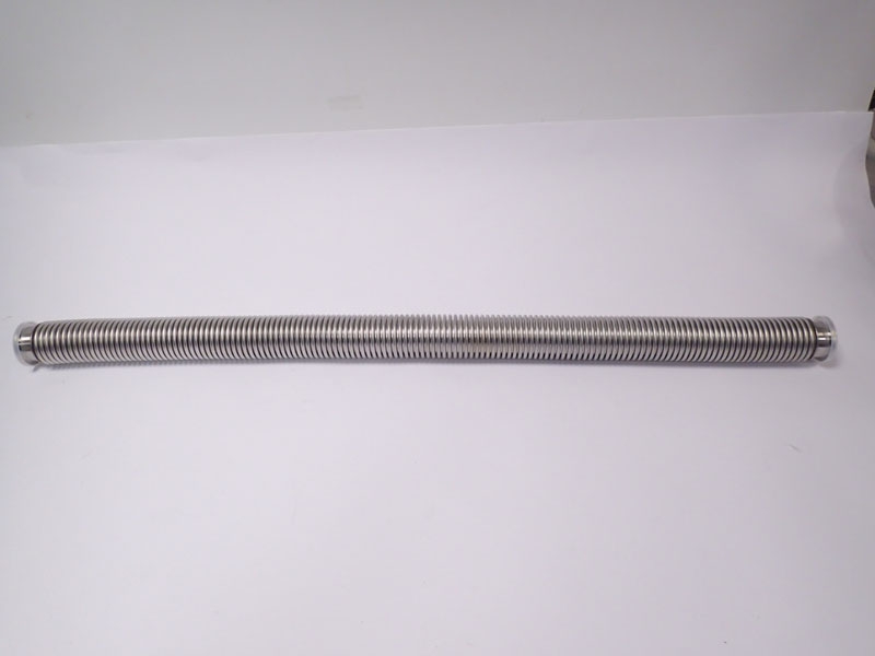 KF40 Stainless Steel Vacuum Bellow Hose OAL 1000mm (39'') Flange Size KF-40 KF40FX1000