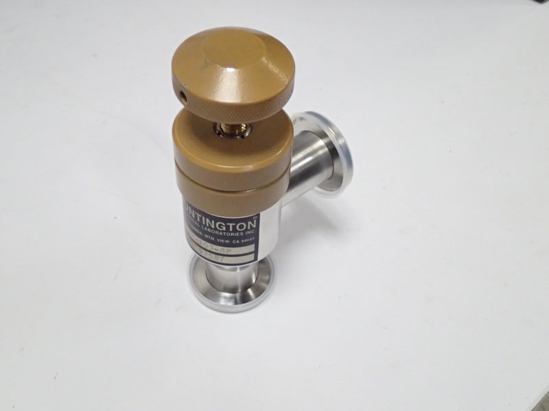 Huntington Mechanical Laboratories EV-100-SF Elbow Vacuum Valve Manual