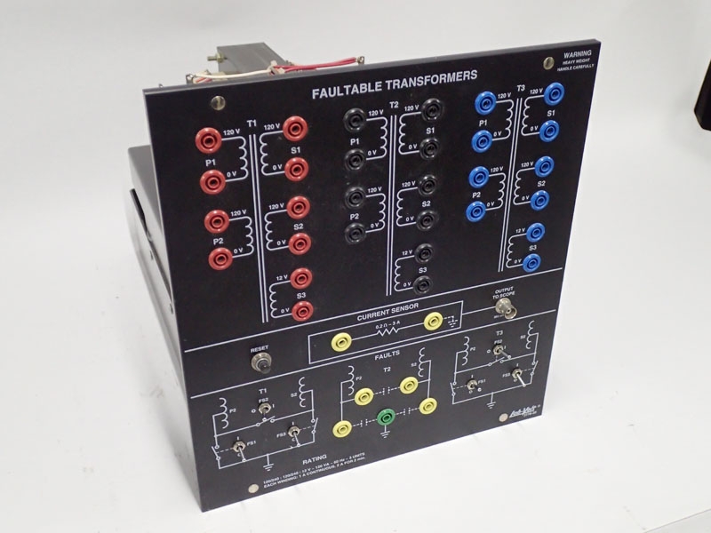 Lab-Volt 3778-20 Faultable Transformer 120/240 : 120/240 : 12 V - 120 VA 60 Hz - Tested