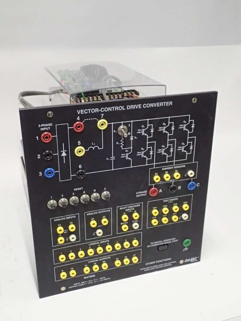 Lab-Volt 9013-00 Vector-Control Drive Converter Tested