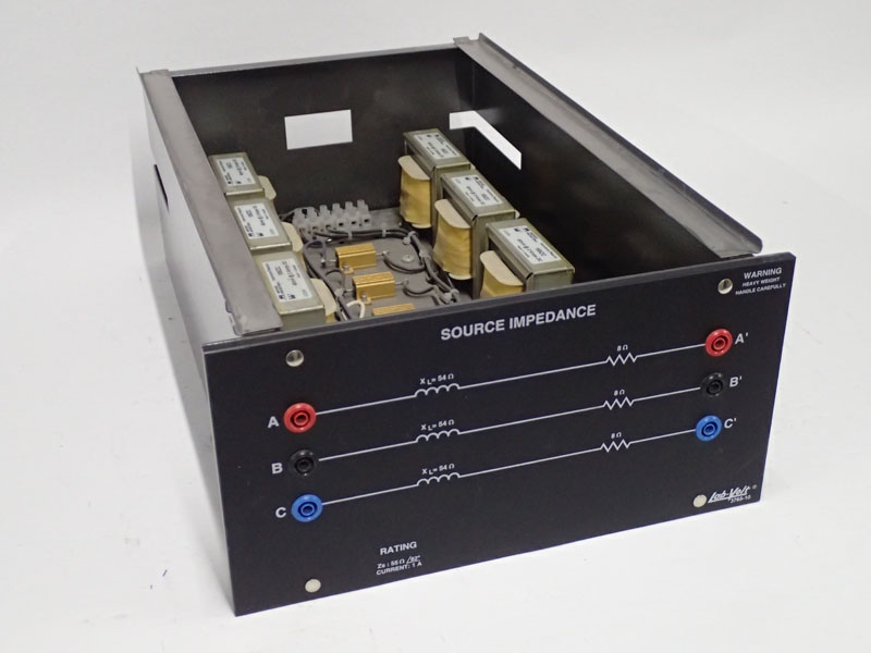 Lab-Volt 3765-10 Source Impedance Zs : 55Ω 82° 1A Tested