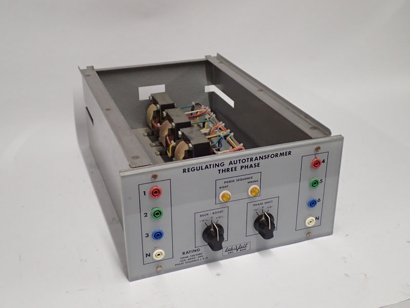 Lab-Volt EMS 8349 Regulating Autotransformer Three Phase 120VA 120/208Vac 0.33A 60 Hz Tested