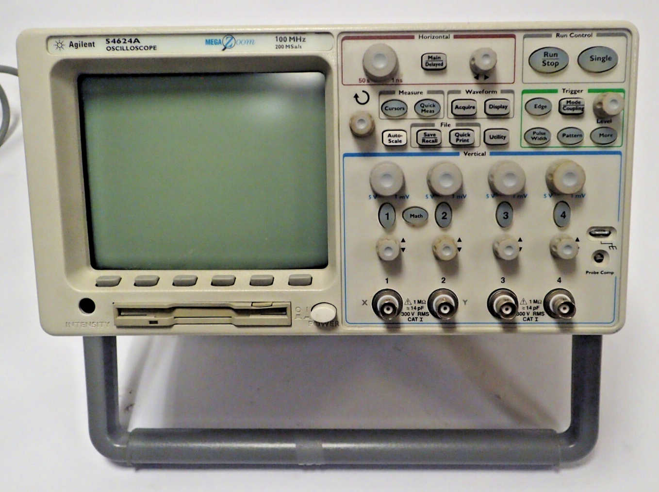 Agilent 54624A 100Mhz Oscilloscope, 200 MSa/s