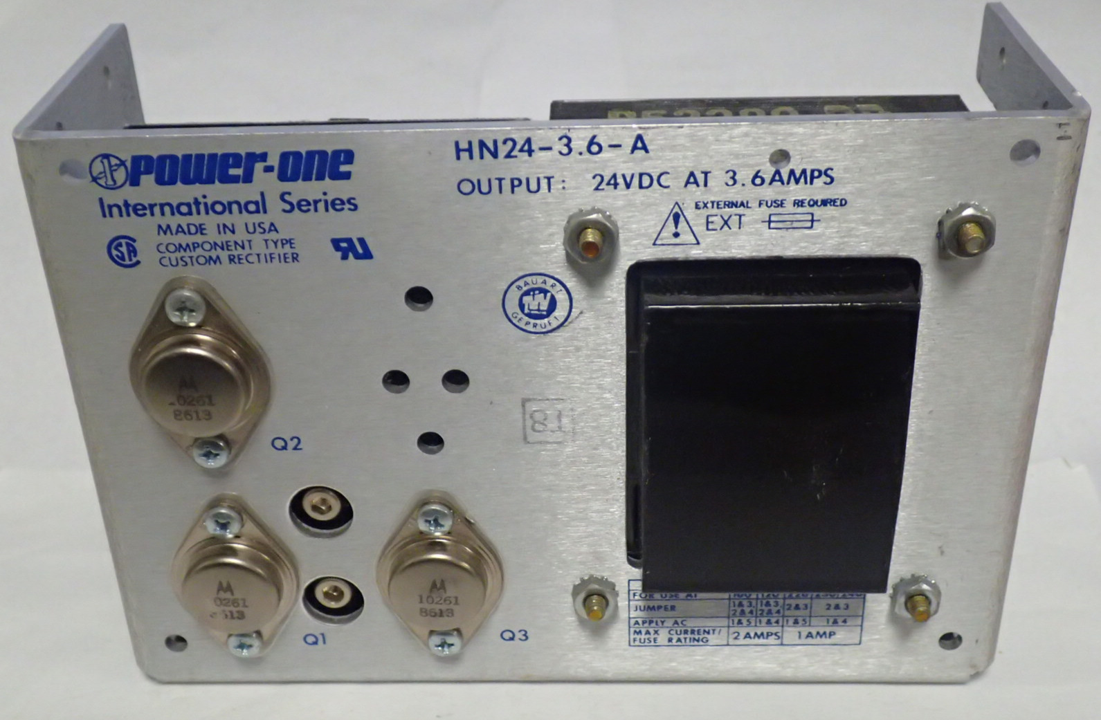 Power-One HN24-3.6-A Industrial AC-to-DC linear power supply