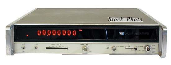 HP 5340A / Agilent 5340A Frequency Counter / Automatic Microwave Counter with OPT 003, 10 Hz to 18 GHz
