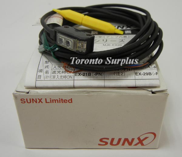 Sunx EX-26A EX-20 Series Convergent Reflective Small Spot Light Type, Side Sensing, Ultra-Compact Photoelectric Sensor, Brand New / BNIB / NOS