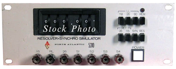 North Atlantic 5310 / 5310-F21 Resolver / Synchro Simulator 360 - 5000 Hz, IEEE-488
