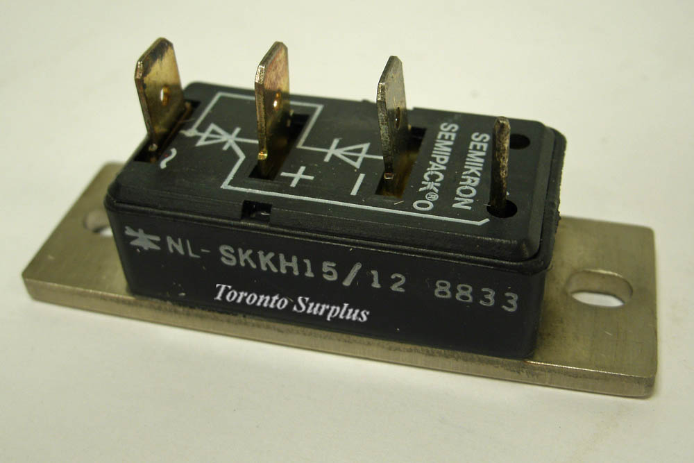 Semikron SKKH 15 / 12 / SKKH1512 Semipack Thyristor / Diode Module BNIB / NOS