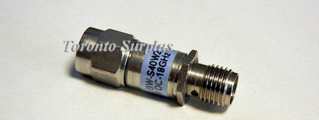 Mini-Circuits MCL BW-S40W2 BWS40W2 Fixed SMA Coaxial Attenuator 40dB 2W 18GHz