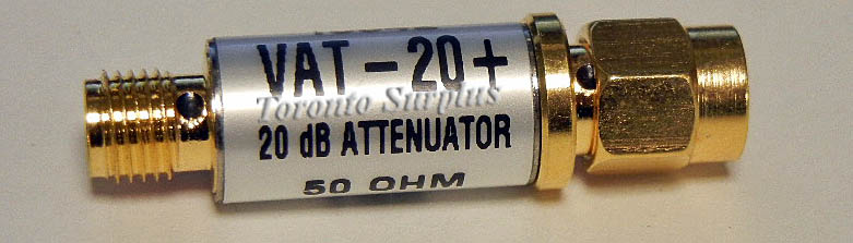 Mini-Circuits Vat -20+ VAT20+ Fixed Attenuator 20dB 50 Ohm