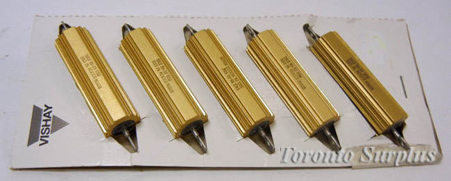 Vishay Dale RH50-50 - Chassis Mount Wireround Resistors 50 Ohm 1 % 50W Lot of 5 BNIB / NOS