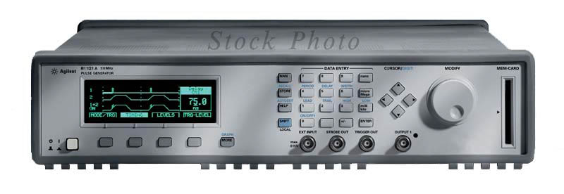HP 81101A / Agilent 81101A Pulse Generator, 50 MHz, 10 V from 50 Ohm into 50 Ohm