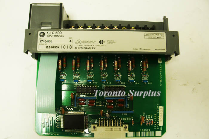 Allen Bradley 1746-IB8 Input Module, 10-30 VDC Sink, 8 pt.