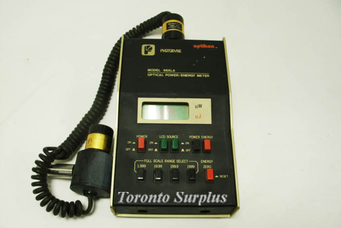 Photodyne 66XLA Optical Power / Energy Meter W/ Model 3001 Extension Cable