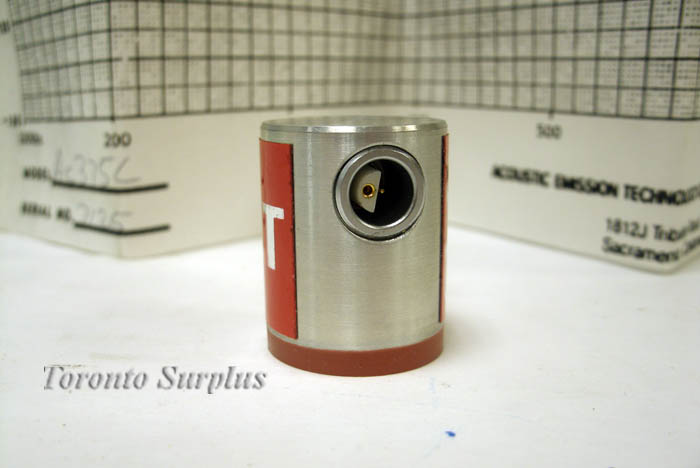 Acoustic Emission Technology AET AC375L Differential Transducer 250 - 500kHz, 50dB, BNIB / NOS