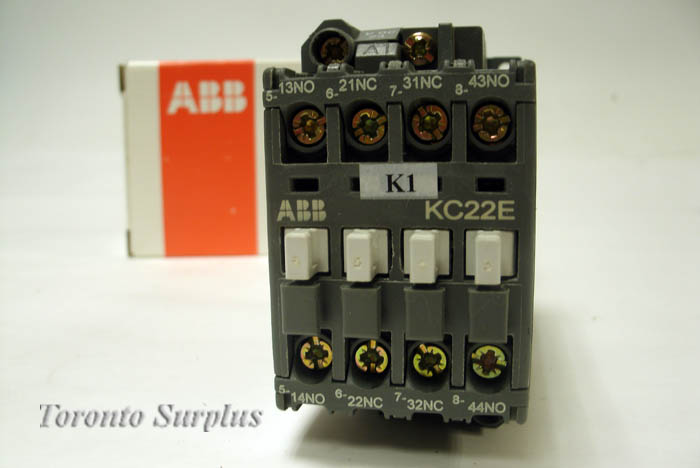ABB KC22E Coil Contactor 125VAC, BNIB / NOS