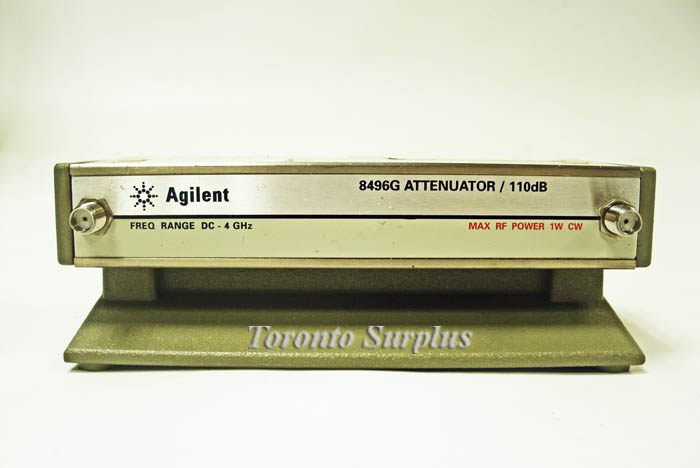 HP 8496G / Agilent 8496G Step Attenuator DC to 4 GHz, W/ Opt 002 & 016