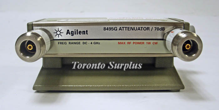 HP 8495G / Agilent 8495G Step Attenuator DC to 4 GHz, W/ Opt 001