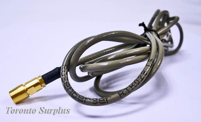 Rosenberger RTK-028 / RTK028 Coaxial Cable, Max 8GHz, 5 Ft in Length