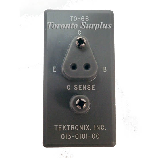 Tektronix 013-0101-00 / 013011000 Tektronix TO66 C Sense Adapter Test Fixture for 576 / 577
