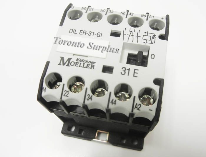 Klockner -Moeller DIL ER-31-GI / DILER31GI Contactor Relay, 24VDC