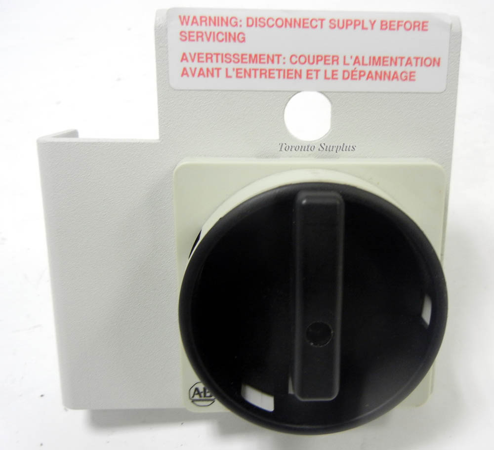Allen Bradley 194L-E16-* / 194LE16* Load Switch, Series A, 600VAC, 16A w/ 4.25" Mounting Bracket