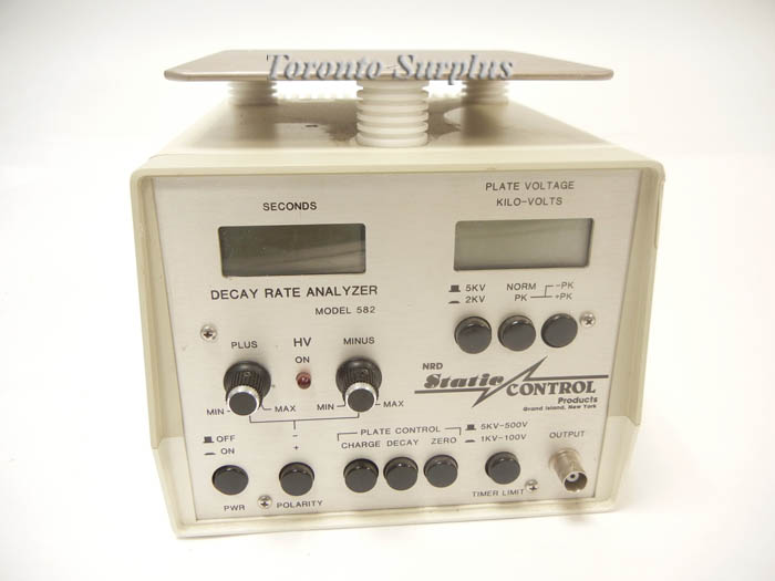 NRD 582 Decay Rate Analyzer 47Hz - 63Hz