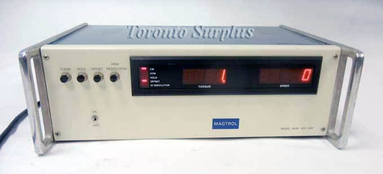 Magtrol 4618 Dynamometer Display 120 VAC