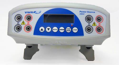 VWR 250V Power Source, 3000mA