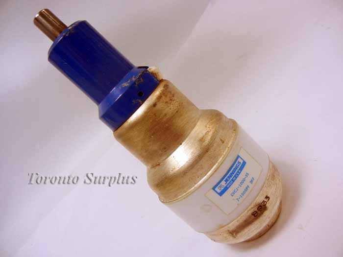 Jennings Technology CVCJ-1000-3S / CVCJ10003S Vacuum Variable Capacitors, 60A