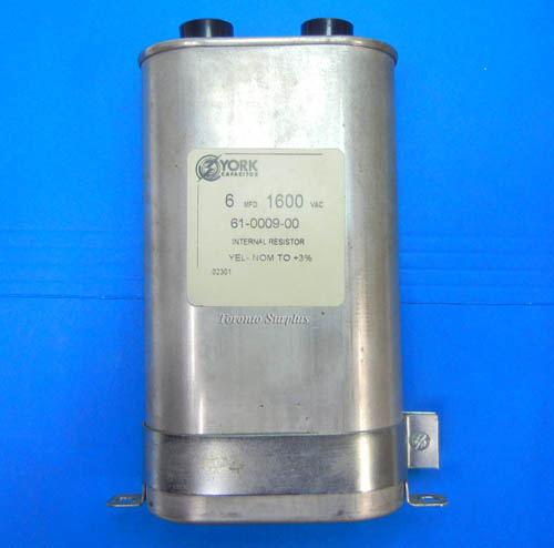 York 61-0009-00 Internal Resistor 6 MFD 1600 VAC