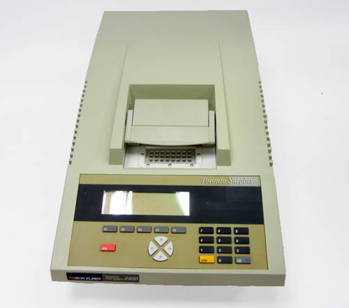 Perkin Elmer GeneAmp 2400 PCR System with Manual