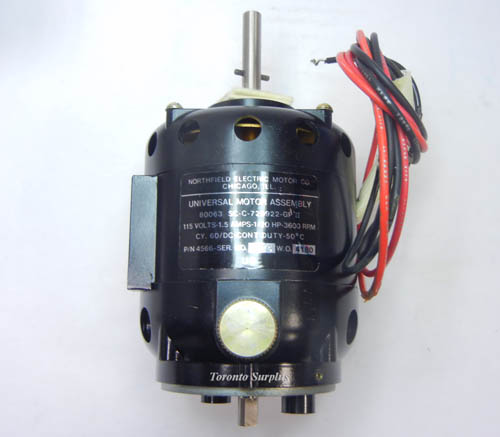 Northfield Universal Motor Assembly 80063 SC-C-729922-GP II BNIB Brand New