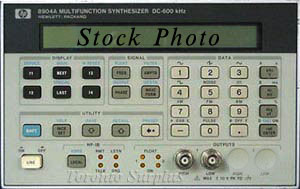 HP 8904A / Agilent 8904A Multifunction Synthesizer (DC-600kHz) - No Options