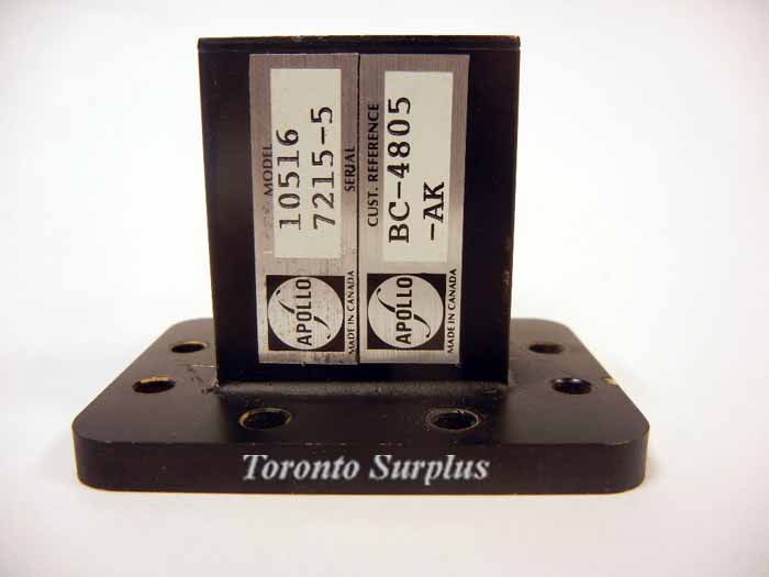 Apollo 10516 / WR137 / WG14 Aluminum Waveguide to Coaxial