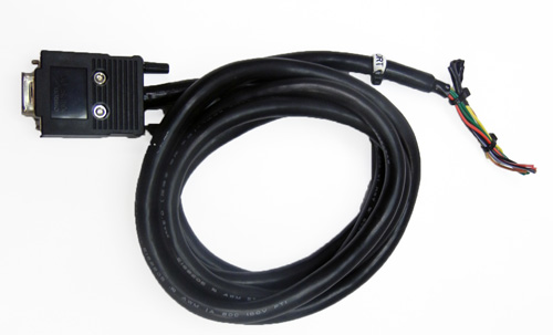 Omron XM2S-09 D-Sub Cover with E162205 Cable 7.75 ft NOS