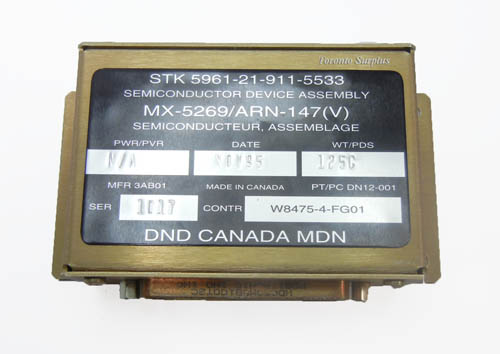 Northern Airborne DN12-001 Semiconductor Device Assembly STK 5961-21-911-5533 MX-5269/ARN-147(V)