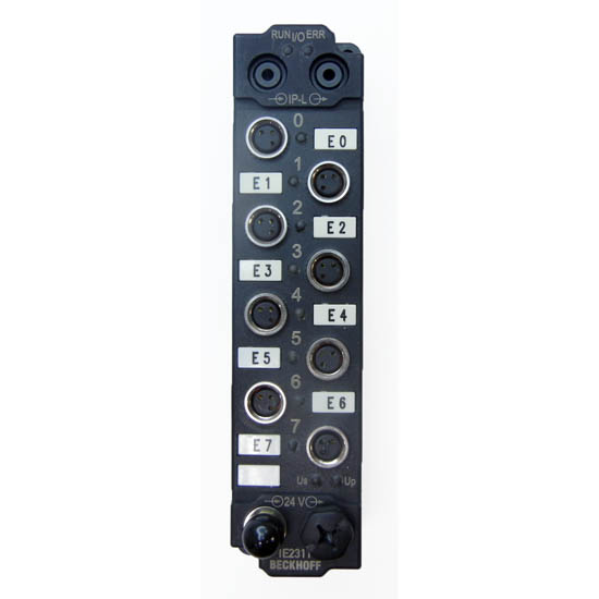 Beckhoff IE2311 4x Digital Input + 4x Digital Output 24 VDC, IMAX = 0.5 A