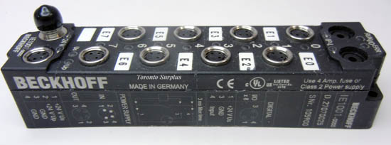 Beckhoff IE1001 8-Channel Digital Input 24 V DC