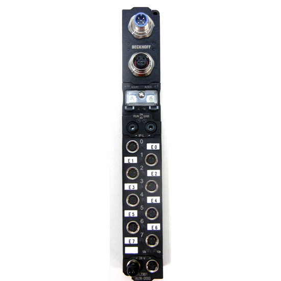 Beckhoff Devicenet IL2301 B528 Coupler Box Module with 4x Digital Input + 4x Digital Output 24 VDC, IMAX = 0.5 A