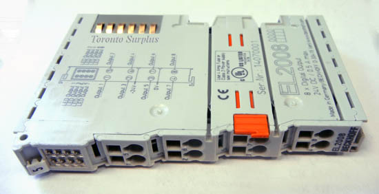 Beckhoff EL2008 8-Channel Digital Output Terminal 24 V DC, 0.5 A