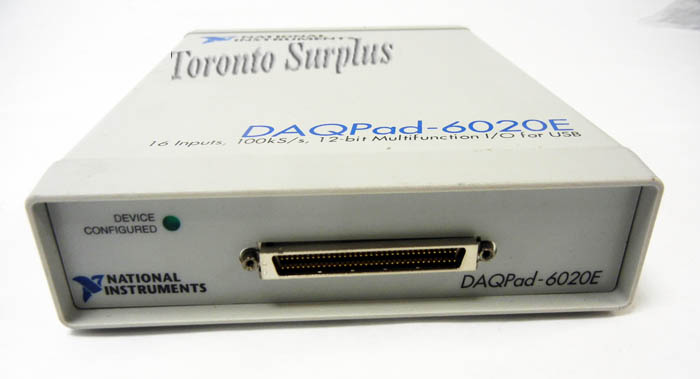 National Instruments DAQPad-6020E / 185482A-01 Portable E Series Multifunction DAQ