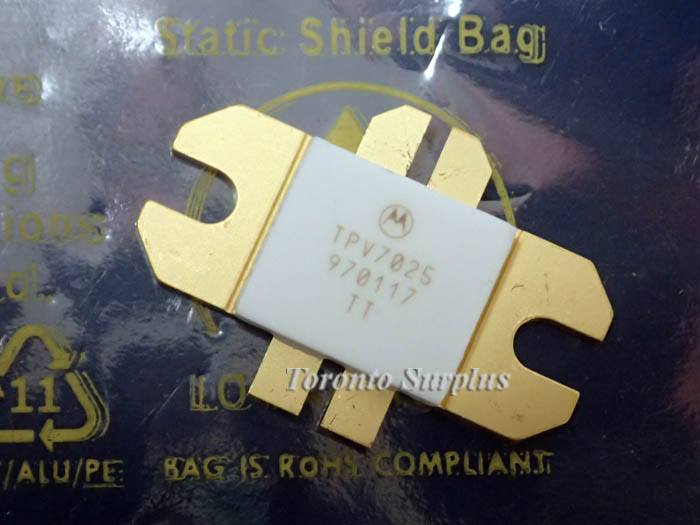 Motorola TPV7025 UHF Linear Power Transistor 25W, BNIB / NOS